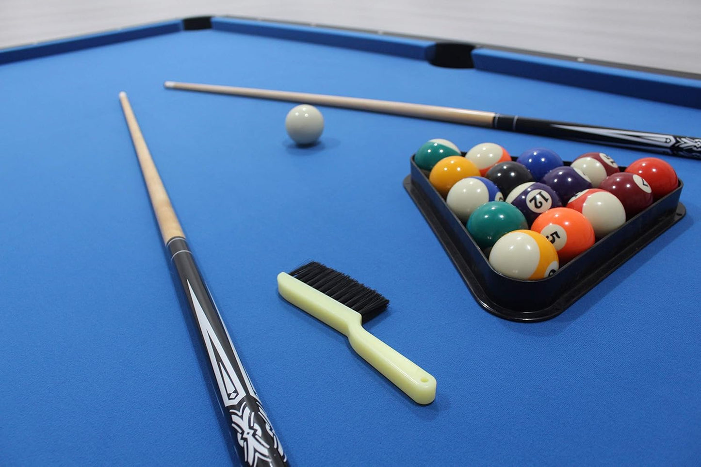 Pool Table Blue American Style SNOOKER BILLIARD